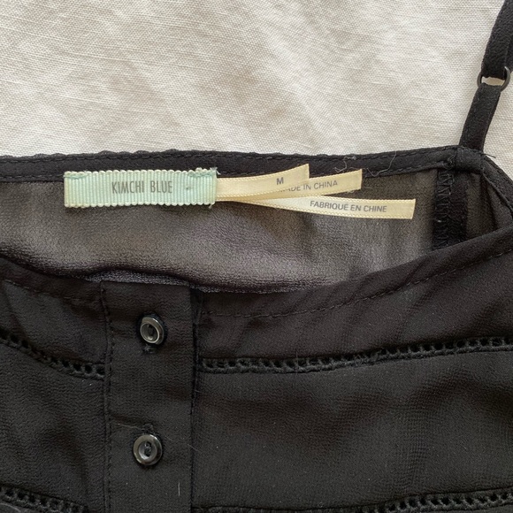 Cute black top from Urban Outfitters - Picture 2 of 3